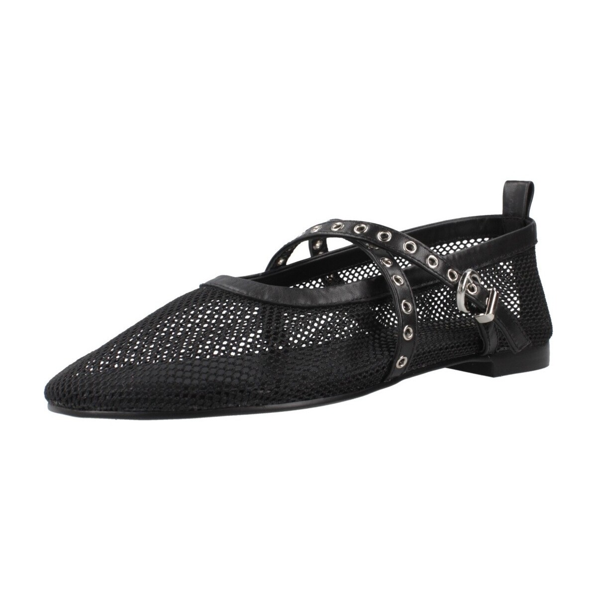 Schuhe Damen Ballerinas Lodi DI5464 Schwarz