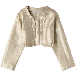 Kleidung Mädchen Jacken / Blazers Ido 4B392 Gold