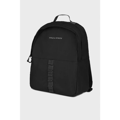 Taschen Herren Rucksäcke Lyle & Scott BA2102A-Z865 BLACK Schwarz