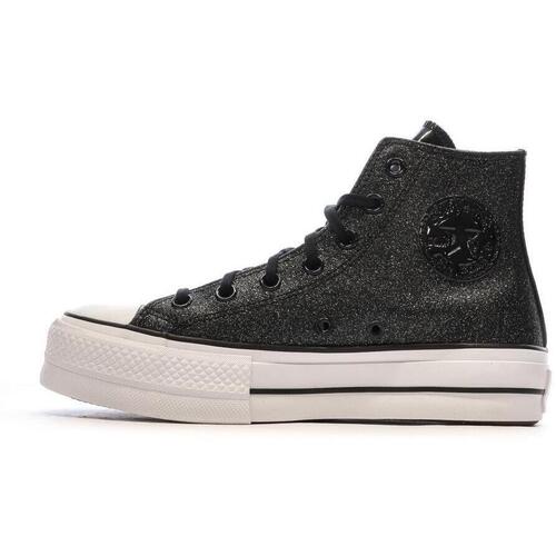 Schuhe Damen Sneaker High Converse A05436C Schwarz