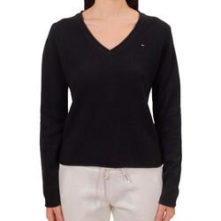 Kleidung Damen Pullover Tommy Hilfiger WW0WW43505-BDS Schwarz