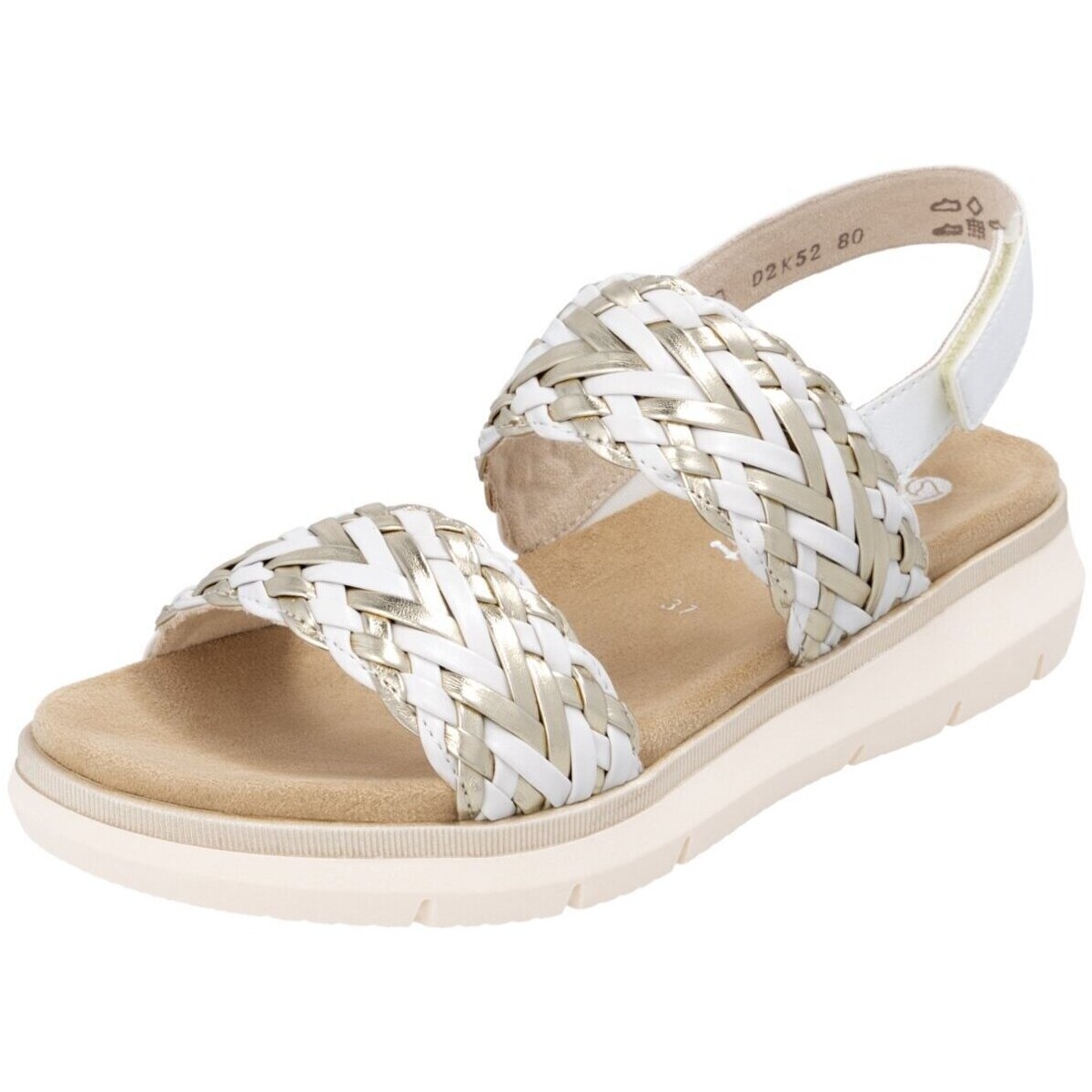 Schuhe Damen Sandalen / Sandaletten Remonte Sandaletten D2K5280 D2K D2K52-80 Weiss
