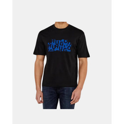 Kleidung Herren T-Shirts BOSS 50533528 NAFRALO Schwarz