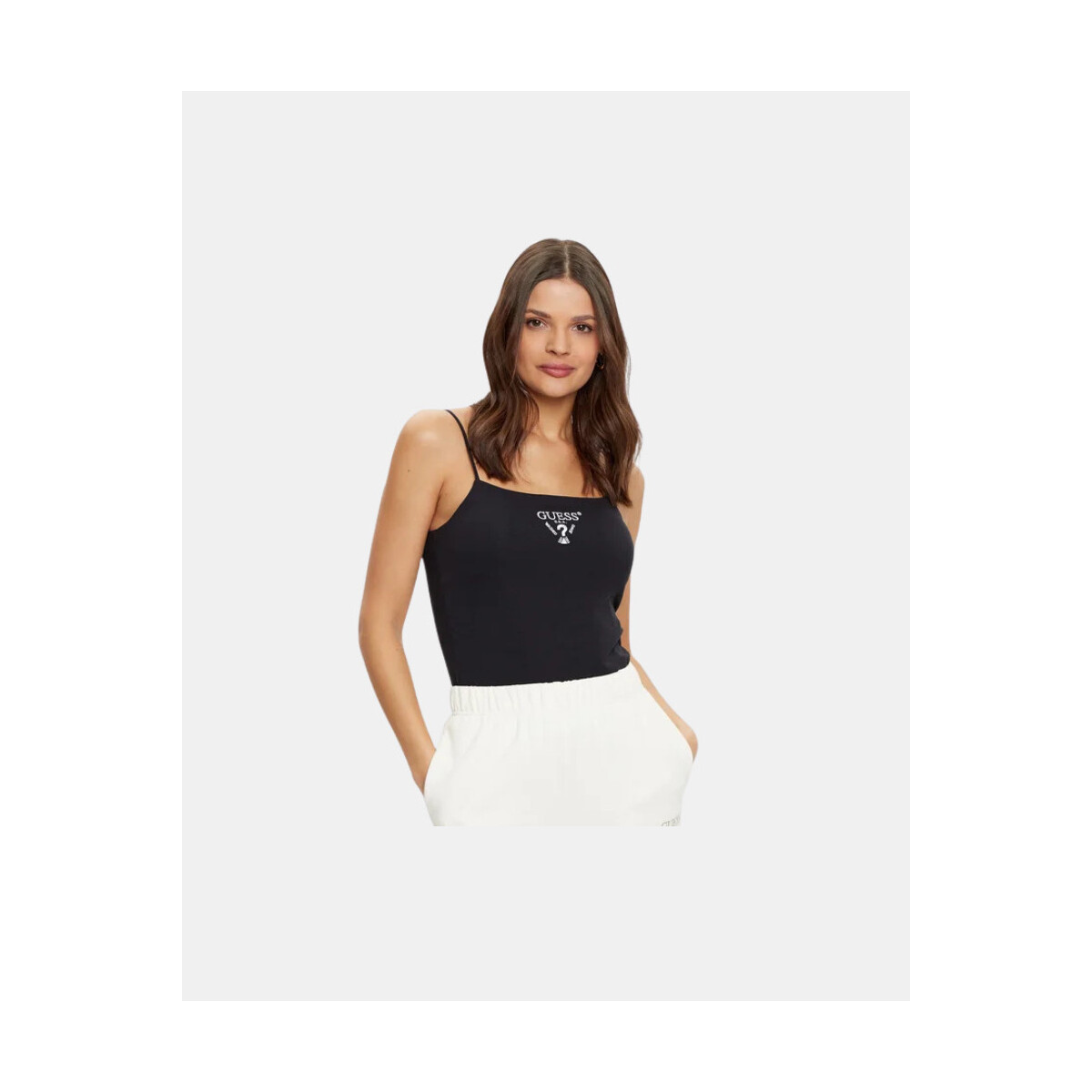 Kleidung Damen T-Shirts & Poloshirts Guess V5RP08 KCOA2 Schwarz