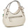 Taschen Damen Schultertaschen Guess LEFIA SMALL SATCHEL Beige