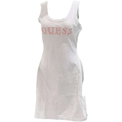 Kleidung Damen Kurze Kleider Guess  Weiss