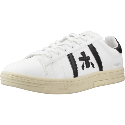 Schuhe Herren Sneaker Premiata RUSELL 7474 Weiss