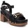 Schuhe Damen Sandalen / Sandaletten Carmela 162367 Schwarz