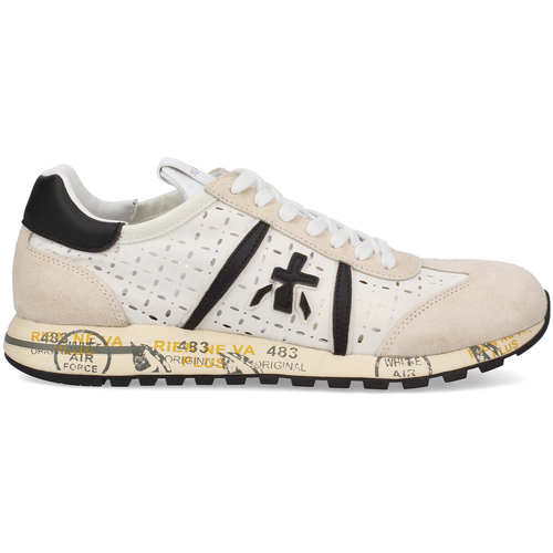 Schuhe Damen Sneaker Premiata LUCYD 7413 Weiss