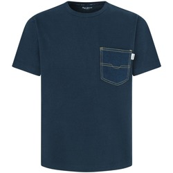 Kleidung Herren T-Shirts Pepe jeans T-shirt  Amadeo Blau