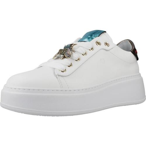 Schuhe Damen Sneaker Gio + PIA282A Weiss