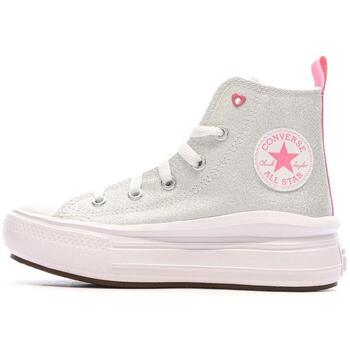 Schuhe Mädchen Sneaker High Converse A06333C Grau