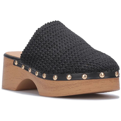 Schuhe Damen Zehensandalen La Modeuse 73880_P174347 Schwarz