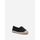 Schuhe Damen Leinen-Pantoletten mit gefloch La Modeuse 73980_P174784 Schwarz
