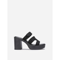 Schuhe Damen Zehensandalen La Modeuse 74017_P175005 Schwarz