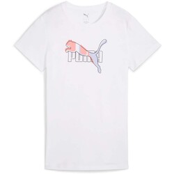 Kleidung Damen T-Shirts & Poloshirts Puma  Weiss