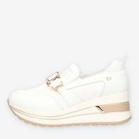 Schuhe Damen Slip on Donna Serena 2L5548DM-BIANCO-PLAT Weiss