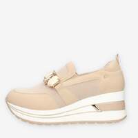 Schuhe Damen Slip on Donna Serena 2L5548DM-BEIGE-PLAT Beige