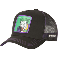 Accessoires Herren Schirmmütze Capslab DC Comics Joker Cap Schwarz