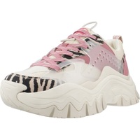 Schuhe Damen Sneaker Buffalo TRAIL ONE Beige
