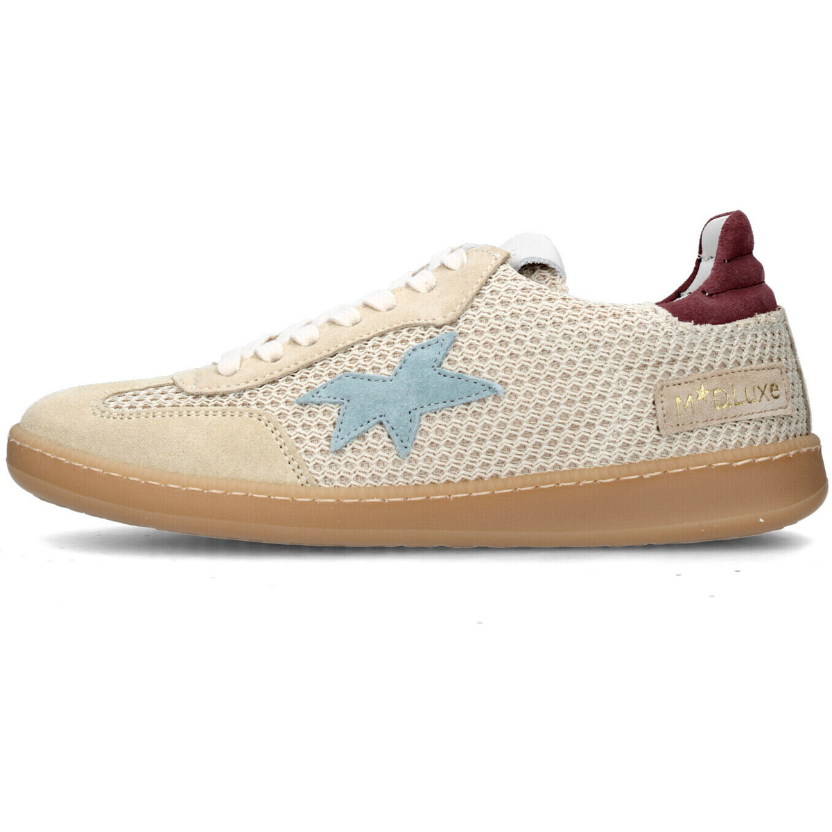 Schuhe Damen Sneaker Low Meline 526R Weiss