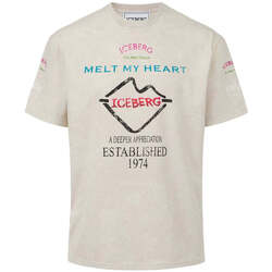 Kleidung Herren T-Shirts & Poloshirts Iceberg  Beige