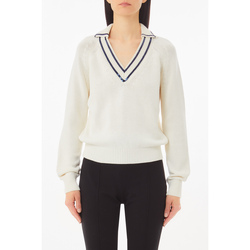 Kleidung Damen Pullover Liu Jo CA5112MS016 M9090 Weiss