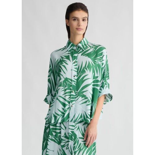 Kleidung Damen Hemden Liu Jo CA5381 TS074-M9258 Grün
