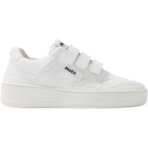 Schuhe Sneaker Moea Baskets  Gen1 - Velcro Corn Weiss