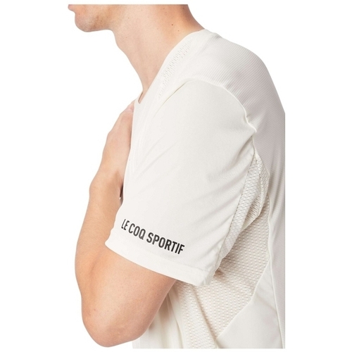 Le Coq Sportif TENNIS PRO Tee SS 24 NÂ°3 Weiss