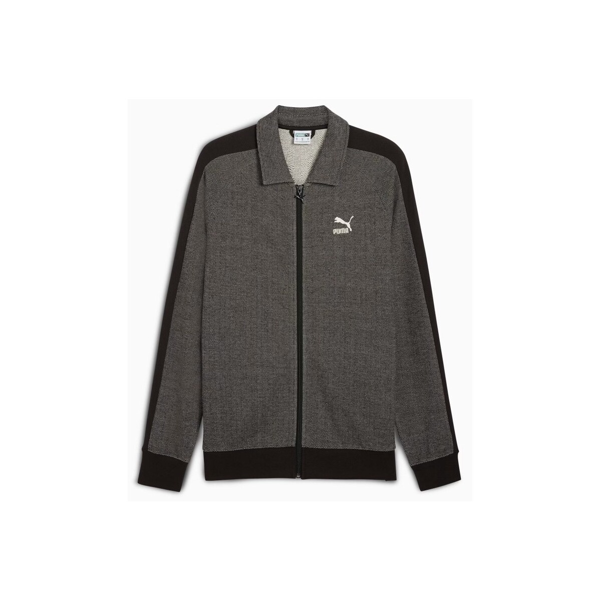 Kleidung Herren Sweatshirts Puma T7 TRACK Schwarz