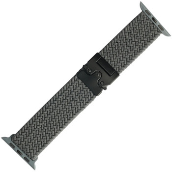 Uhren & Schmuck Kinder Armbandühre Platyne Bracelet de montre  Apple Watch Grau