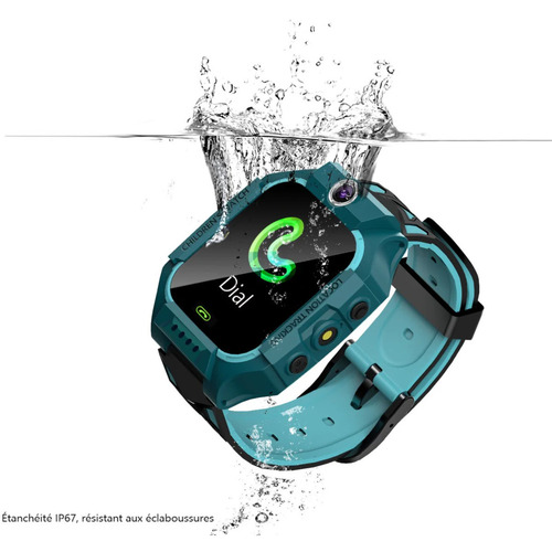 Uhren & Schmuck Kinder Armbandühre Platyne Montre connectée enfant Blau
