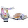 Schuhe Damen Sandalen / Sandaletten Simen Sandaletten 7569A WEISS/GELB Weiss