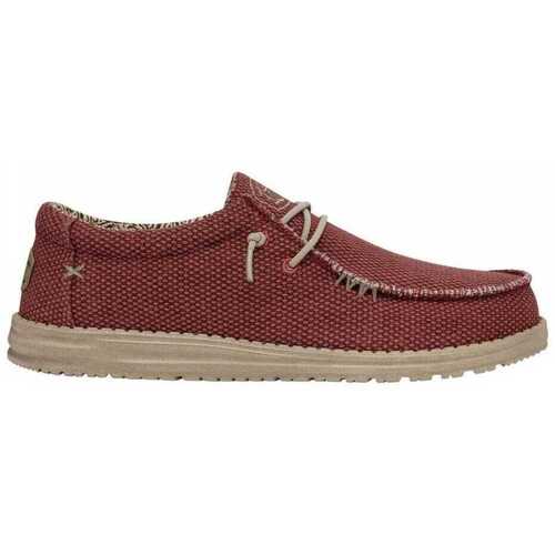 Schuhe Sneaker HEYDUDE Wally braided Rot