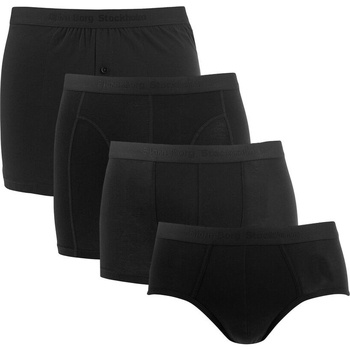 Unterwäsche Herren Boxer Björn Borg 4-Pack Tencel Mix Boxers Schwarz