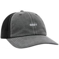 Accessoires Herren Schirmmütze Obey Bold pigment 6 panel trucker Schwarz