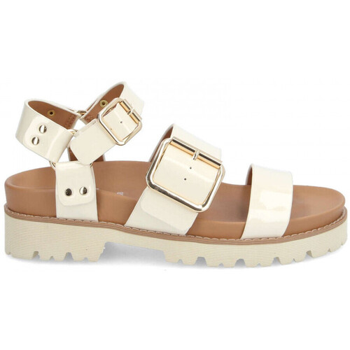 Schuhe Damen Sandalen / Sandaletten No Name June ankle w Braun