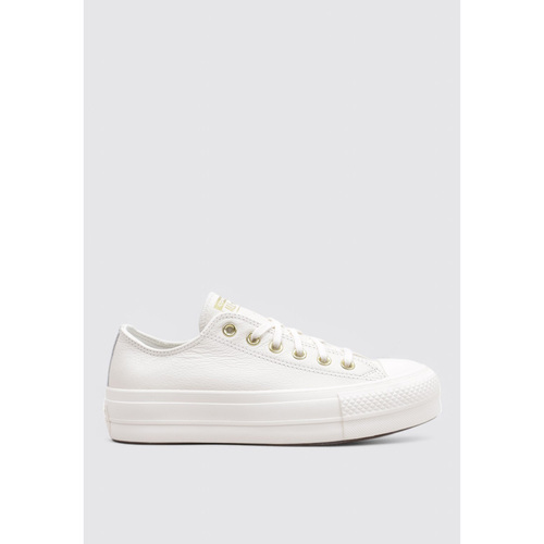Converse CHUCK TAYLOR ALL STAR LIFT PLATAFORM GOLD Weiss