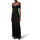 Kleidung Damen Kleider Elisabetta Franchi ABR0851E2 Schwarz