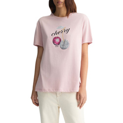 Kleidung Damen T-Shirts & Poloshirts Liu Jo WA5343JS923 Rosa
