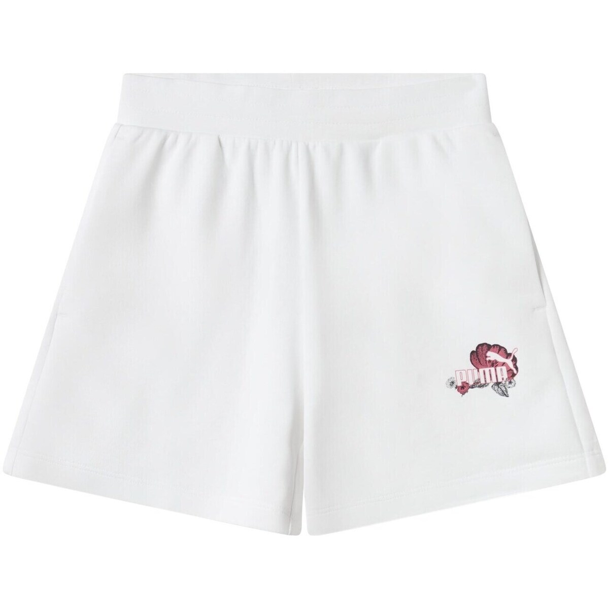 Kleidung Damen Fließende Hosen/ Haremshosen Puma 689045 Weiss
