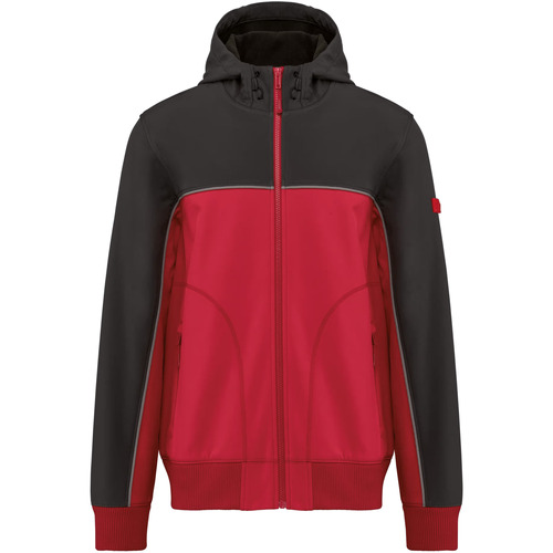 Kleidung Windjacken Wk. Designed To Work Veste imperméable 3 couches  Bionic-Finish Rot