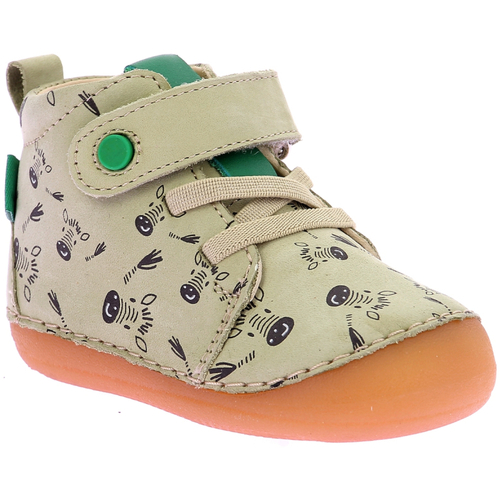 Schuhe Jungen Boots Kickers Sonizikro Kaki