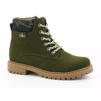 Schuhe Jungen Boots Mod'8 Tinou Kaki
