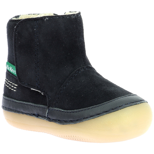 Schuhe Kinder Boots Kickers Sokifaune Marine