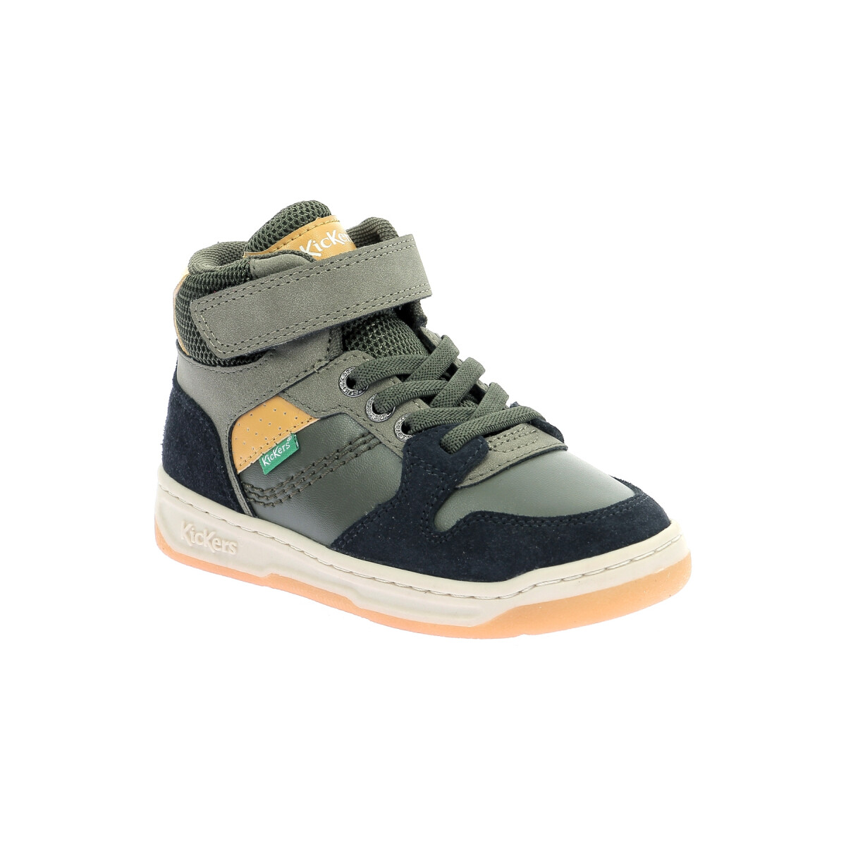 Schuhe Kinder Sneaker High Kickers Kickado Kaki