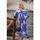 Kleidung Damen Maxikleider Isla Bonita By Sigris Langes Midikleid Blau