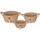 Home Körbe / Kisten / Regalkörbe Signes Grimalt 3U-Körbe Beige