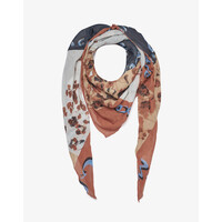 Accessoires Damen Schal Manila Grace FOULARD TRAPEZIO IN VOILE COTONE SETA Art. F608CS 